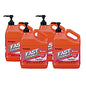 FAST ORANGE Pumice Hand Cleaner, Citrus Scent, 1 gal Dispenser, 4/Carton (25219CT)