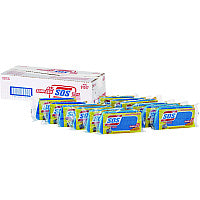 S.O.S. All Surface Scrubber Sponge, 2.5 x 4.5, 0.9" Thick, Dark Blue, 12/Carton (91017)