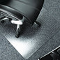 Floortex Cleartex Ultimat Polycarbonate Chair Mat for Low/Medium Pile Carpet, 48 x 53, Clear (ER1113423ER)