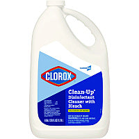CloroxPro Clean-Up Disinfectant Cleaner with Bleach, Fresh Scent, 128 oz Refill Bottle (35420EA)