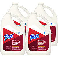 Tilex CloroxPro Disinfecting Instant Mold and Mildew Remover, 128 oz Refill Bottle, 4/Carton (35605)