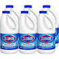 Clorox Concentrated Regular Disinfecting Bleach, 43 oz Bottle, 6/Carton (32260)
