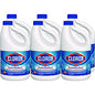 Clorox Concentrated Regular Disinfecting Bleach, 81 oz Bottle, 6/Carton (32263)
