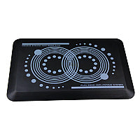 Floortex AFS-TEX 2000 Anti-Fatigue Mat, 16 x 24, Midnight Black (FCA21624BK)