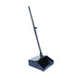 Boardwalk(R) Lobby Dust Pan, Plastic/Aluminum, Black/Silver, Each (BWK02600)