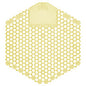 Fresh Products Wave 3D Urinal Deodorizer Screen, Citrus Scent, Yellow, 10/Box (3WDS60CITBX)