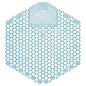Fresh Products Wave 3D Urinal Deodorizer Screen, Ocean Mist Scent, Blue, 10/Box, 6 Boxes/Carton (3WDS60OMI)