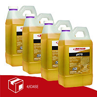Betco pH7Q Neutral Disinfectant, Pleasant Lemon Scent, 2 L Bottle, 4/Carton (3164700)