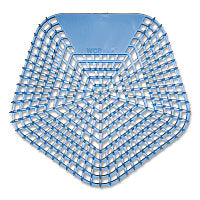 Boardwalk Anti-Splash Urinal Screen, Clean Cotton Scent, Blue, 0.11 oz, 10/Box (1004)