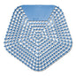 Boardwalk Anti-Splash Urinal Screen, Clean Cotton Scent, Blue, 0.11 oz, 10/Box (1004)