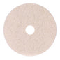 Boardwalk(R) High-Speed Floor Pads, 19" dia, Natural Hair, 5 Pads (BWK4019NHE)