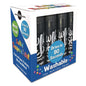 The Pencil Grip Kwik Stix Single Color Pack, 0.7" x 3.5", Black, 12/Pack, 12 Packs/Carton (6001012)