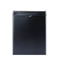 Alpine Stainless Steel Wall-Mounted Sanitary Napkin Receptacle, Black (ALP451SSBBLK)