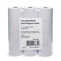 ICONEX Impact Bond Paper Rolls, 2.25" x 150 ft, White, 12/Pack (90742202)