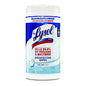 Lysol(R) Disinfecting Wipes Canister, Crisp Linen Scent, 80 Wipes (89346)