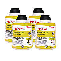 SC Johnson Professional TruShot 2.0 Restroom Cleaner, Clean Fresh Scent, 10 oz Cartridge, 4/Carton Concentrate - 10 fl oz (0.3 quart) - Clean Fresh Scent - Spill Proof - Clear Cartridge - 4 / Carton (315384)