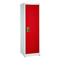 AdirOffice Steel Storage Locker, 1 Compartment, 15 x 15 x 48, Red (I62901RED)