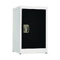 AdirOffice Steel Storage Locker, 1 Compartment, 15 x 15 x 24, Black (I62902BLK)