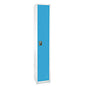AdirOffice Steel Storage Locker, 1 Compartment, 12 x 12 x 72, Blue (I629201BLU)