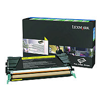 Lexmark 24B5806 Return Program High-Yield Toner, 10,000 Page-Yield, Yellow