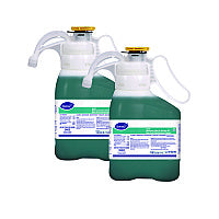 Diversey Crew Restroom Floor and Surface SC Non-Acid Disinfectant Cleaner, Fresh Scent, 1.4 L SmartDose, 2/Carton (101105993)