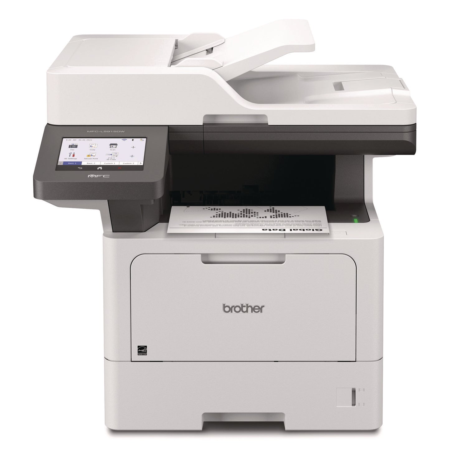 Brother MFC-L5915DW Business Monochrome AIO Laser Printer, Copy/Fax/Print/Scan