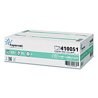 Papernet HyTech Seas Mini JRT, Septic Safe, 1-Ply, 3.3" x 750 ft, White, 6 Rolls/Carton (410051)