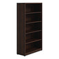 Alera Seville Bookcase, Five-Shelf, 36w x 14d x 65h, Mahogany (SVBC6536MY)