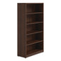 Alera Seville Bookcase, Five-Shelf, 36w x 14d x 65h, Mahogany (SVBC6536MY)