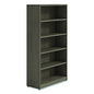 Alera Seville Bookcase, Five-Shelf, 36w x 14d x 65h, Walnut (SVBC6536WA)