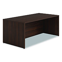 Alera Seville Series Desk Shell, 72" x 36" x 29", Mahogany (SVDS7236MY)
