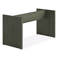 Alera Seville 96" Wide Conference Table Base, 50w x 22d x 28h, Walnut (SV9648WABS)