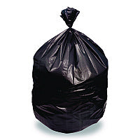 Heritage Linear Low Density Can Liners, 56 gal, 1.5 mil, 46' x 50", Black, 100/Carton (H9250AK)