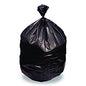 Heritage Linear Low Density Can Liners, 56 gal, 1.5 mil, 46' x 50", Black, 100/Carton (H9250AK)