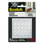 Scotch Bumpers, 0.5" dia, Clear, 40/Pack (SP951NA)
