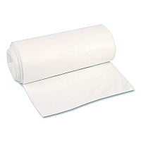 Boardwalk High-Density Can Liners, 56 gal, 16 mic, 43 x 48, Natural, Perforated Roll, 200/Carton (434816R)