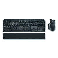 Logitech MX Keys Combo for Business Wireless Keyboard and Mouse Gen 2, 33 ft Wireless Range, Graphite (920010923)