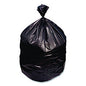 Heritage High-Density Waste Can Liners, 33 gal, 16 mic, 33 x 40, Black, Roll, 250/Carton (Z6640VKR01)