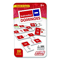 Junior Learning Inc Subtraction Dominoes, Ages 5 to 10 (482)