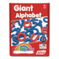 Junior Learning Inc Rainbow Giant Alphabet, Lowercase Letters, +/- 3" Tall, Blue Consonants, Red Vowels, 26 Pieces (606)