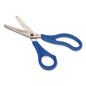 Crayola Blunt Tip Kid's Scissors, 5" Cut Length, Straight Blue Handle (693009)
