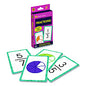 Carson-Dellosa Fractions Flash Cards, 3.25 x 5.25, Assorted Colors, 54 Cards (0769677339)