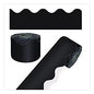 Carson-Dellosa Rolled Scalloped Border, 2.25" x 65 ft, Black (108472)