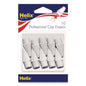 Maped Helix Professional Hi-Polymer Oversized Pencil Cap Erasers, For Pencil Marks, White, 10/Pack (37360)