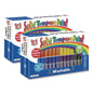 The Pencil Grip Kwik Stix Tempera Paint Set, 8 Assorted Colors, 96 Paint Sticks/Pack, 2 Packs/Carton (69802)