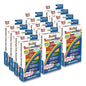 The Pencil Grip Kwik Stix Tempera Paint Set, 10 Assorted Colors, 10 Paint Sticks/Pack, 12 Packs/Carton (69912)