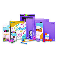 enday Back to School Supplies Kit for Grades K-5, Purple (1316)