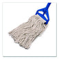 Carlisle Full Weight Cut End Mop Head, Cotton, 16 oz, White (369716B00)