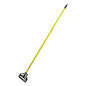 Carlisle Sparta Spectrum Quik-Release Fiberglass Mop Handle, 1" dia x 60", Yellow (4166404)