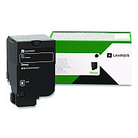Lexmark 71C00KG Toner, 5,000, Page-Yield, Black